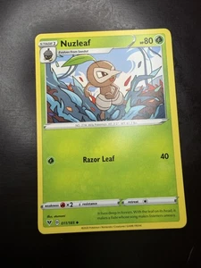Nuzleaf 011/185 - Vivid Voltage - Lightly Played LP - Pokemon TCG - Picture 1 of 2
