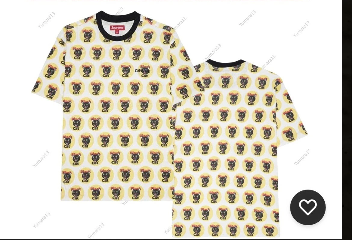 Supreme Black Cat T-Shirts for Men for sale - eBay