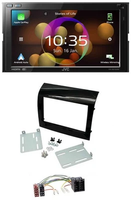 JVC DAB MP3 2DIN Bluetooth USB Autoradio für Fiat Ducato 11-21 Peugeot Boxer Cit - Bild 1 von 4