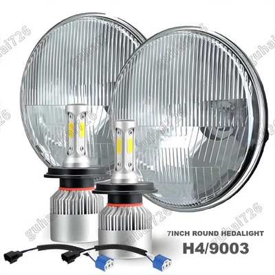 Faros redondos LED de 7 pulgadas para camioneta Chevrolet 1954-1957 3100 1956-1959 Foto 1 de 4