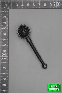Scala 1:6 101TOYS MA001B Cavalieri Teutonici Medievali - Mazza a sfera a punta in metallo - Foto 1 di 2