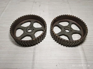 TOYOTA 7MGTE 7MGE CAM TIMING GEAR SET* Mk3 Camshaft Pulley 13523-42010 USED - Picture 1 of 7