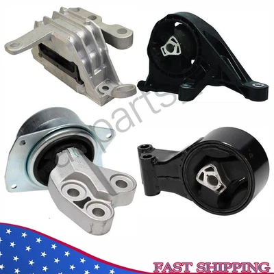 Engine Motor & Trans Mount Set 4PCS 2014-2017 for Chevrolet Impala 2.5L for Auto - Image 1 of 4