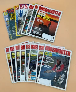 BassMaster BASS MASTER MAGAZINES Lot of 16 1995-2000 - Picture 1 of 17