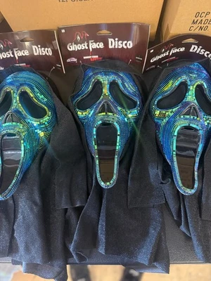 GhostFace Oil Slick Disco Mask Scream Fun World FREE SHIPPING IN STOCK!!!!!