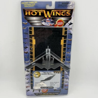 Avión de metal fundido Hot Wings B-2 Stealth Bomber 2021 #14113 NUEVO stock antiguo Foto 1 de 3
