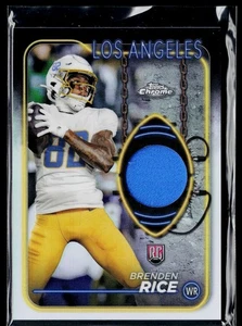 2024 Topps Chrome #CRR-BR Brenden Rice Topps Chrome Rookie Relics - Picture 1 of 2