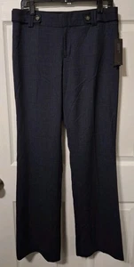 Pantalones de vestir Banana Republic Jackson Fit para mujer 6 (32x33 real) azul marino - Imagen 1 de 11