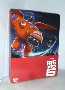 BIG HERO 6 - STEELBOOK - 2 DISCHI - BLU-RAY 3D + BLU-RAY IN OTTIME CONDIZIONI - Imagen 1 de 3
