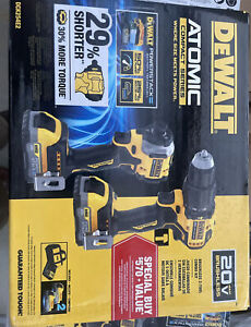 DEWALT ATOMIC 20V Powerstack Hammer Drill and Impact Driver Kit
