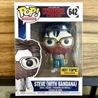 Stranger Things Steve With Bandana Funko Pop! #642 Hot Topic Exclusive New!