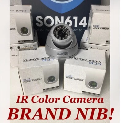 Cámara de Seguridad Color BESNT BS-626SK 3.6mm 650TVL CCTV D/N NTSC 24LED Vandal NUEVA Foto 1 de 4