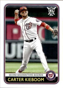 2020 Topps Big League #162 Carter Kieboom Washington Nationals - Picture 1 of 2