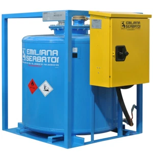 Emiliana Serbatoi mobiler Dieseltank TRASPO 450l 12V Dieselpumpe und Zähler - Bild 1 von 6