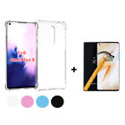 ONEPLUS 8 1+8 TPU SILICONE SHOCKPROOF REINFORCED + CRYSTAL CASE CASE