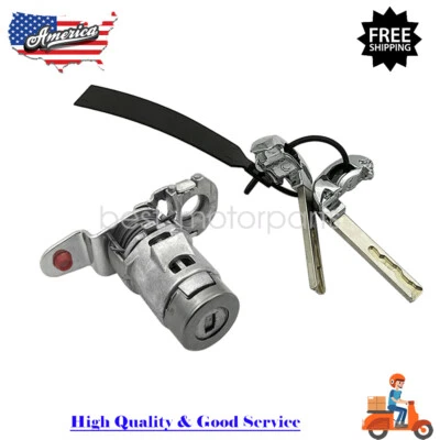 Front Left Driver Door Lock Cylinder Set 13590041 For 14-22 GM SILVERADO TAHOE - Изображение 1 из 4