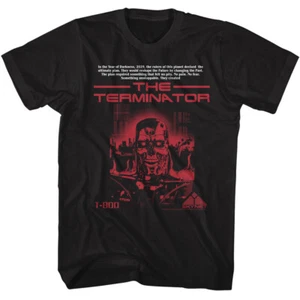The Terminator 80's Movie T-800 Skynet Year Of Darkness 2029 Men's T Shirt - Picture 1 of 3