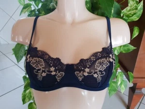 ARGENTOVIVO SOUTIEN GORGE ARMATURE TAILLE FR85C REF W680C COULEUR BLEU - Imagen 1 de 3