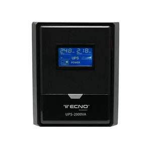 UPS 2000VA 1200W Gruppo di continuità 3 uscite bivalenti LCD onda modificata - Photo 1/3