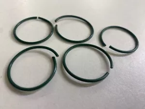 ANELLI PIANTE FILO VERDE PVC confezione x 100 fiori allenamento dolce pea giardino 30mm - Foto 1 di 24