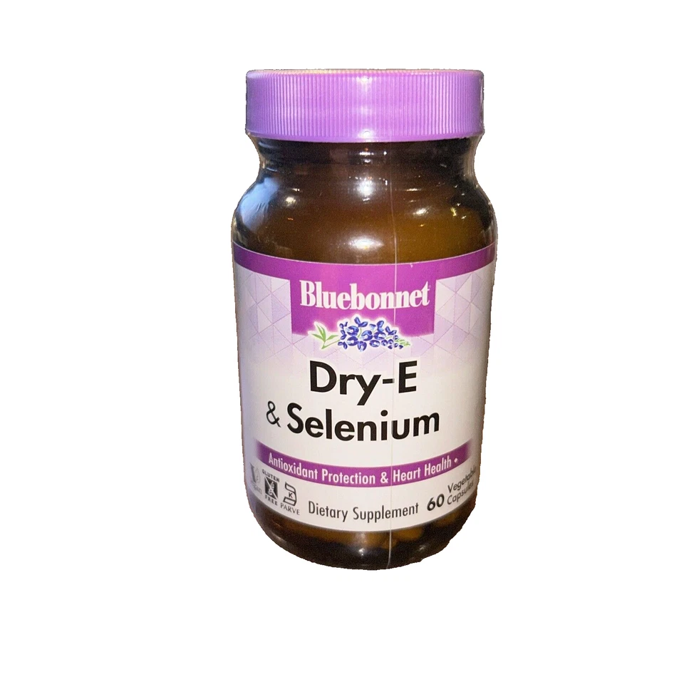 Bluebonnet Dry E 400IU Plus Selenium 60 VegCaps - Image 1 of 1