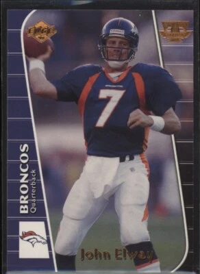 1999 Collector's Edge Triumph #T115 John Elway - Denver Broncos - Image 1 of 2