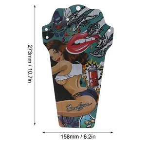 (Color Beauty Type)Mountain Bike Fenders Mudguard Front And Rear Mud Guard FS - Picture 1 of 22