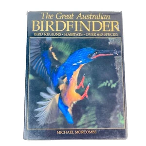 The Great Australian Birdfinder Large Hardcover Book by Michael Morcombe Birds - Picture 1 of 12