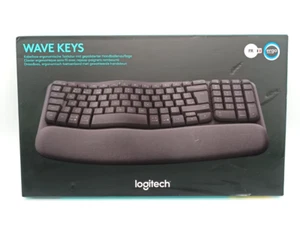 Logitech Wave Keys Ergonomische Tastatur + Bolt - Graphite Französisch AZERTY - Bild 1 von 4