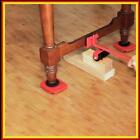 5pcs/set Furniture Lifter Mover Transport Cat Claw Type Lift Move Slides Trolley