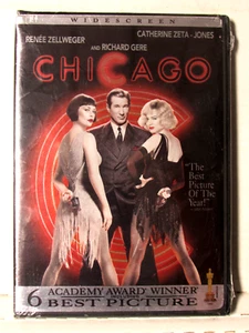 Chicago NEW/SEALED Richard Gere Renee Zellweger Musical DVD buy 2 get 1 FREE - Picture 1 of 3