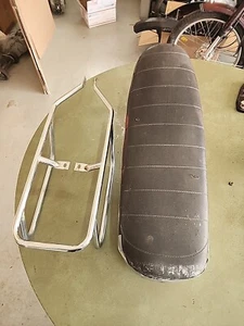 1985 PUCH MOPED MAXI LS DOUBLE SEAT AND CHROME REAR RACK HARD TO FIND CHEAP L$$K - Picture 1 of 24