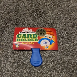 The Original Little Hands Card Holder Gamewright Playing Card Holder 5" Kids - Picture 1 of 5