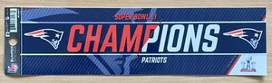 Decal ~ New England Patriots ~ Super Bowl LI ~ 11ā X 3ā ~ !š! - Picture 1 of 3