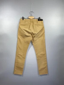 Benzak Herren 'BC-01' 10 Unzen Goldbraune Military Twill Tapered Chino Hose W31 - Bild 1 von 23