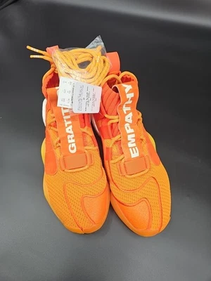 Adidas Pharrell Williams x Crazy BYW X EG7728 Orange Basketball Men’s Size 9 - Image 1 of 4