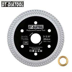 DT-DIATOOL 1/2/3/5/10Stück 85mm X Mesh Turbo Diamant Sägeblätter Trennscheiben - Picture 1 of 10
