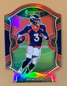 2020 Panini Select Drew Lock Concourse Level Red Die Cut #27 - Bild 1 von 2