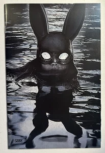 BUNNY MASK #4 NATHAN SZERDY EXCLUSIVE VIRGIN VARIANT - Picture 1 of 11