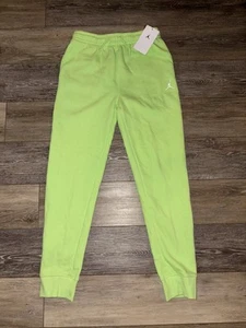 NWT Jordan Boy's Fleece Joggers - Size L (12-13yrs) - Ghost Green - Picture 1 of 7