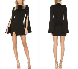 Michael Costello x REVOLVE Women's Mr. Gibson Mini Dress Black Size XS Or XXS - Picture 1 of 17