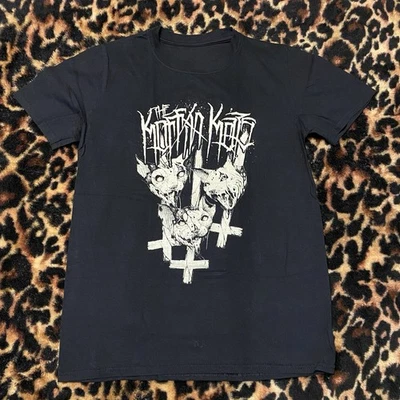 Camiseta feminina Koffin Kats rara psychobilly kitty punk - Imagem 1 de 2