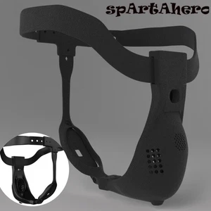 New Chastity Belt Cage Sissy Ascetic Restraint Cage Chastity Cb Lock Sm for Men - Picture 1 of 10