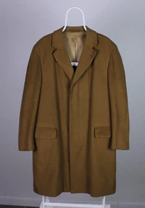 Christian Dior Monsieur CD wool coat jacket L XL cashmere - Picture 1 of 11