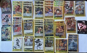 Black Yellow Luffy Deck Competitive Includes Extra To Play All Brother Decks - Picture 1 of 3