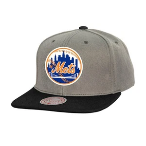 Men's Mitchell & Ness Gray New York Mets Cooperstown Collection Basic Flip - Picture 1 of 2