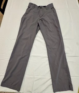 Under Armour Match Play Golf Pants Men's Size 30x32 Gray Performance Casual - Picture 1 of 9