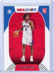 Tyrese Maxey RC 2020-21 Panini NBA Hoops #207 - Philadelphia 76ers - Quantità - Foto 1 di 2