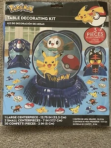 NEW Pokemon Pikachu Tablecover (54 In x 96 In) Birthday With Table Decoration - Picture 1 of 3