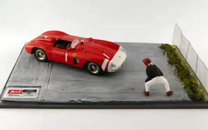 FERRARI 860 MONZA 1000 KM NURBURGRING 1965 J.M.FANGIO DIORAMA 1:43 - Foto 1 di 1